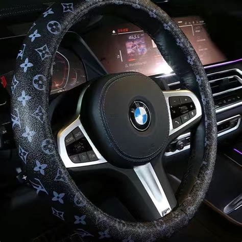 cheap louis vuitton steering wheel cover|Louis Vuitton steering wheel.